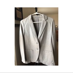 Gray blazer